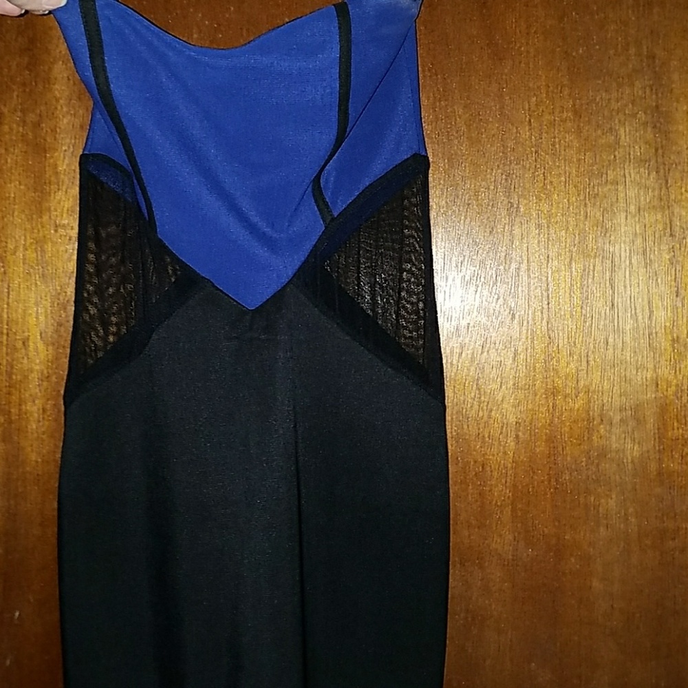 Strapless club dress